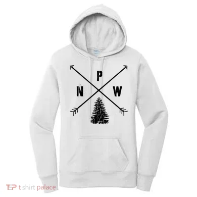 Pine Tree Pacific Northwest PNW Arrows Women's Hoodie