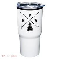 Pine Tree Pacific Northwest PNW Arrows Tumbler thumb 0