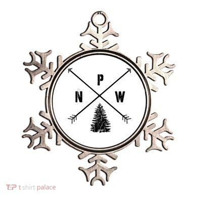 Pine Tree Pacific Northwest PNW Arrows Ornament