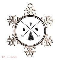 Pine Tree Pacific Northwest PNW Arrows Ornament thumb 0