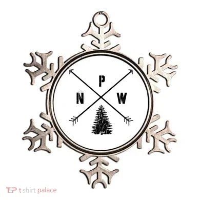 Pine Tree Pacific Northwest PNW Arrows Ornament