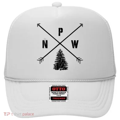 Pine Tree Pacific Northwest PNW Arrows Hat