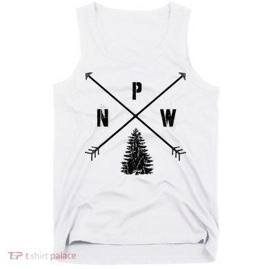 Pine Tree Pacific Northwest PNW Arrows Tank Top
