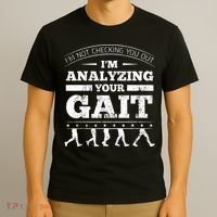 Physical Therapist Physiotherapy Orthopedists Gait Therapy T-Shirt thumb 3