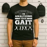 Physical Therapist Physiotherapy Orthopedists Gait Therapy T-Shirt thumb 6