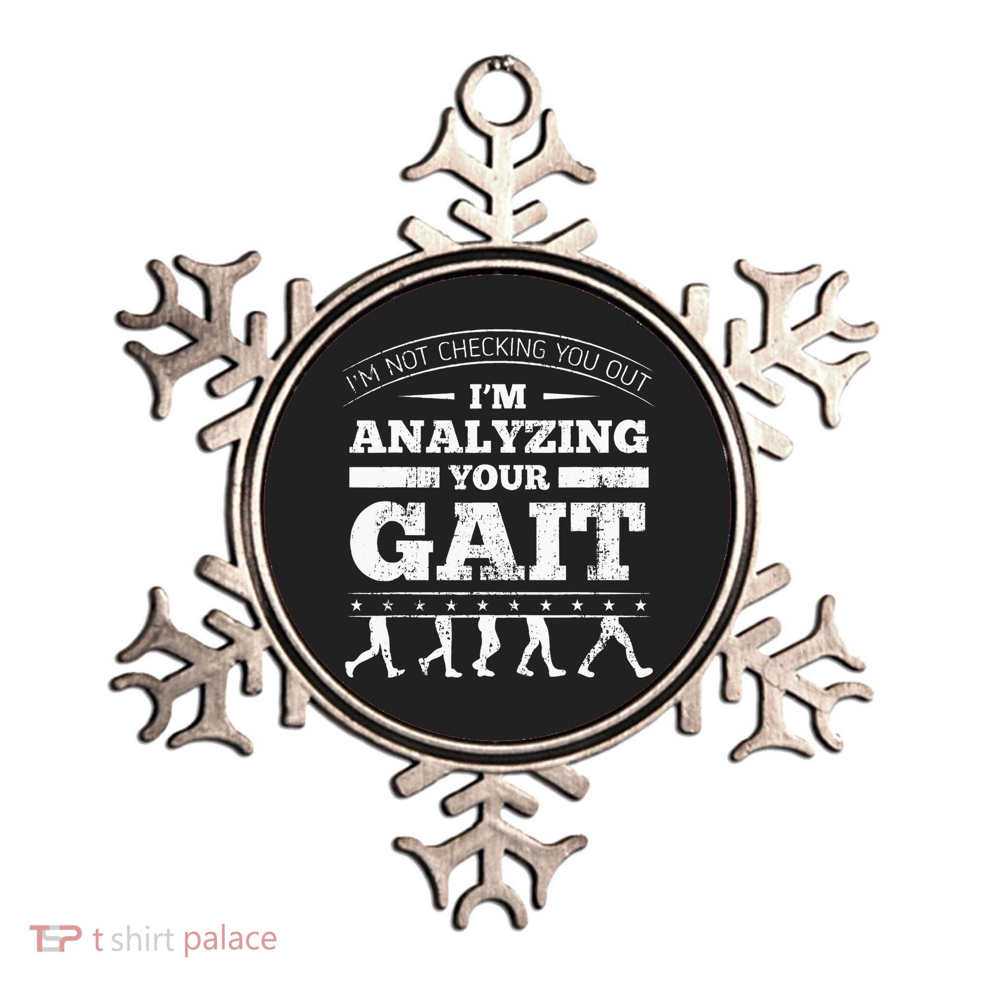 Physical Therapist Physiotherapy Orthopedists Gait Therapy Ornament