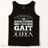 Physical Therapist Physiotherapy Orthopedists Gait Therapy Tank Top thumb 2