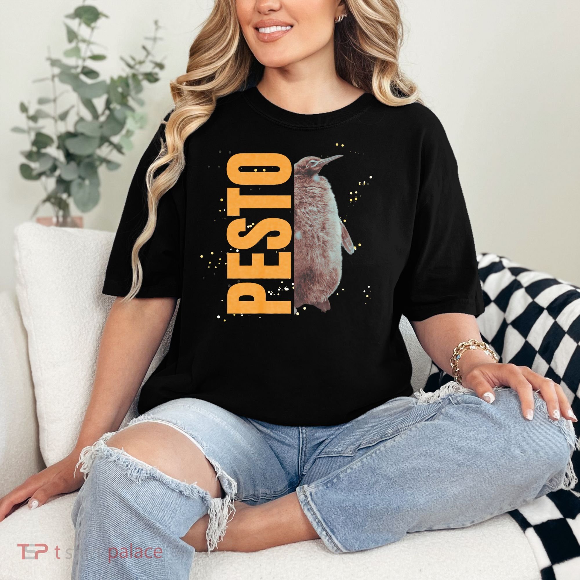 Pesto The Penguin More To Love Cute Animal Lovers Comfort Colors T-Shirt