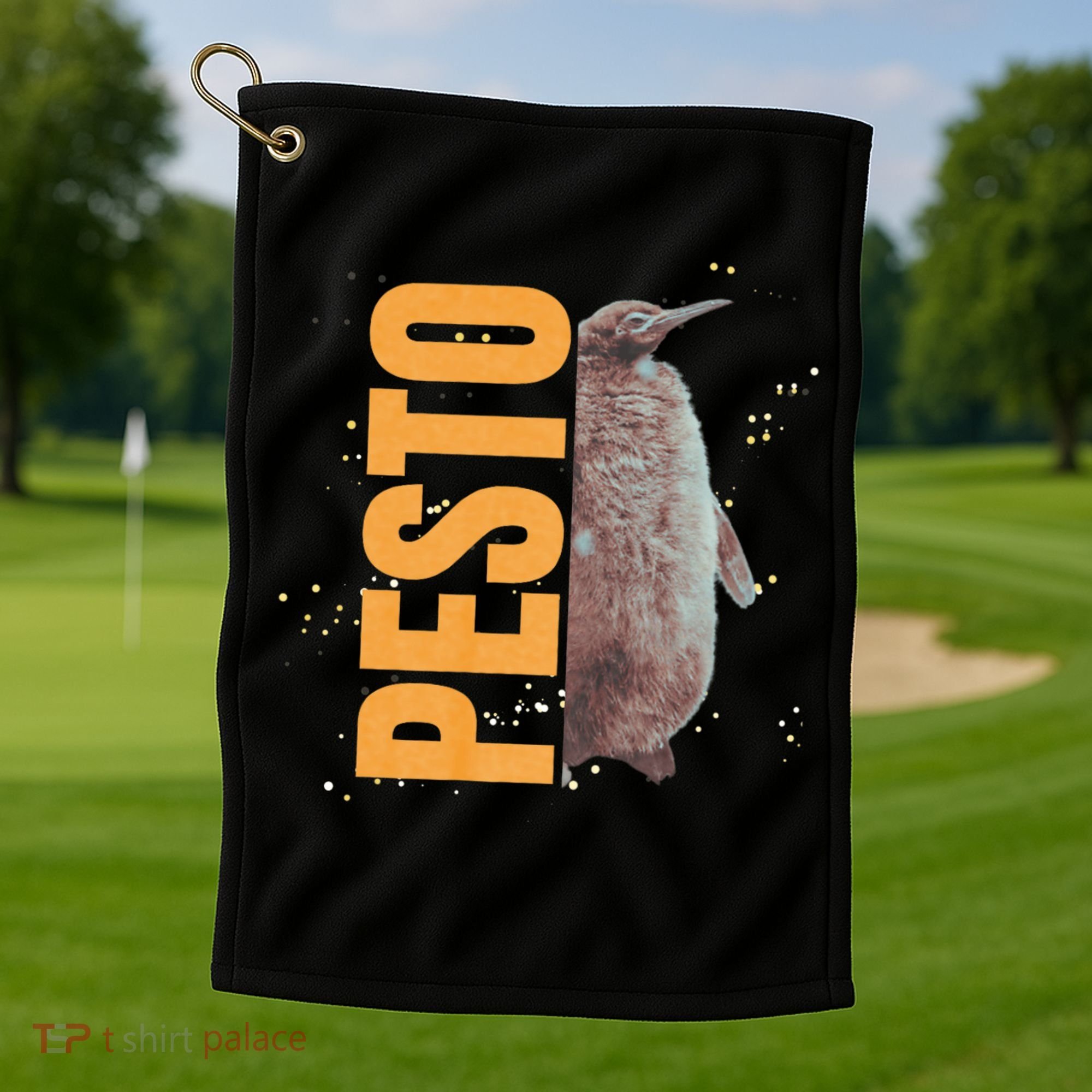 Pesto The Penguin More To Love Cute Animal Lovers Golf Towel