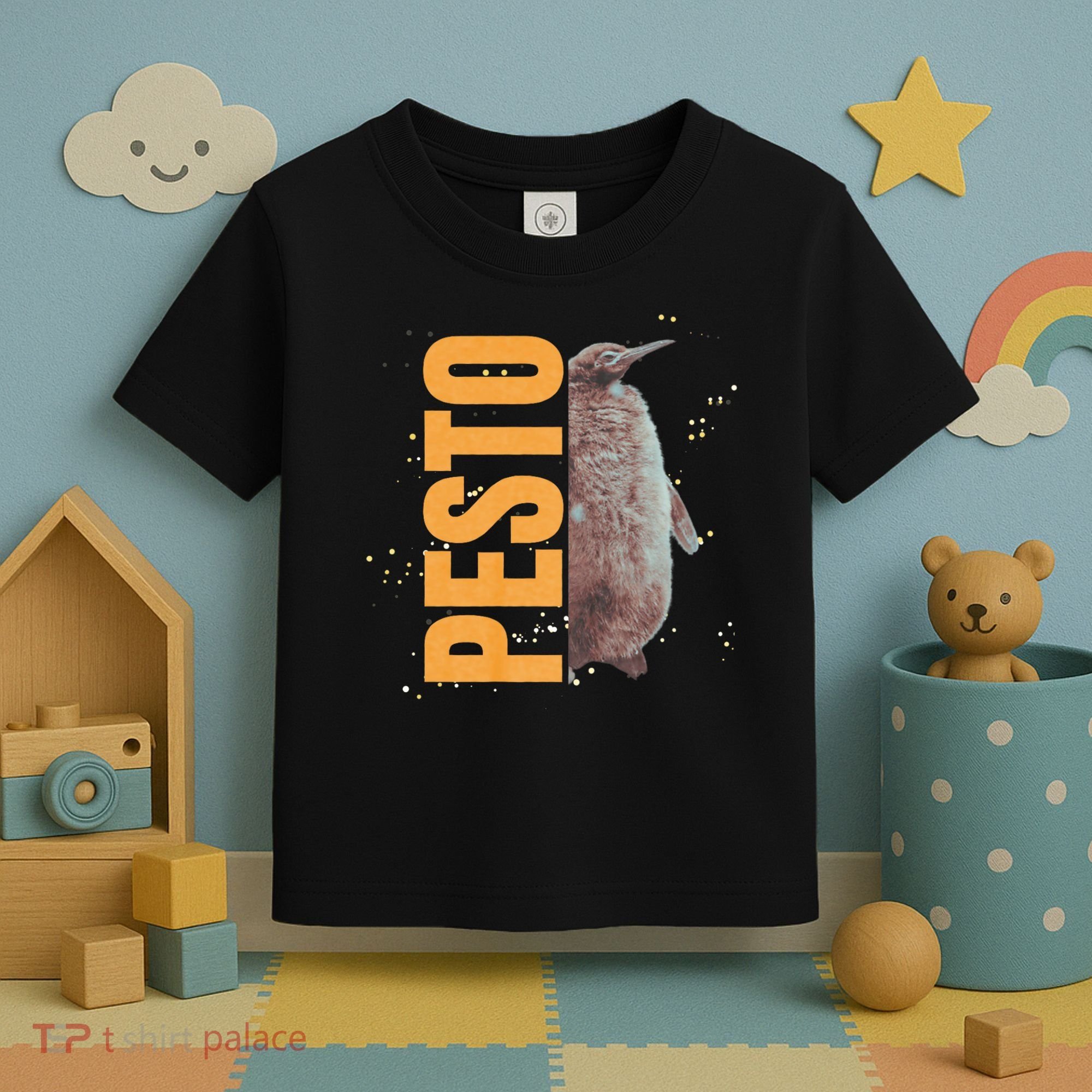 Pesto The Penguin More To Love Cute Animal Lovers Toddler T-Shirt