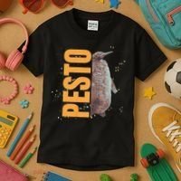 Pesto The Penguin More To Love Cute Animal Lovers Kids T-Shirt thumb 3