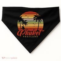 Phuket Thailand USA-Made Doggie Bandana thumb 0