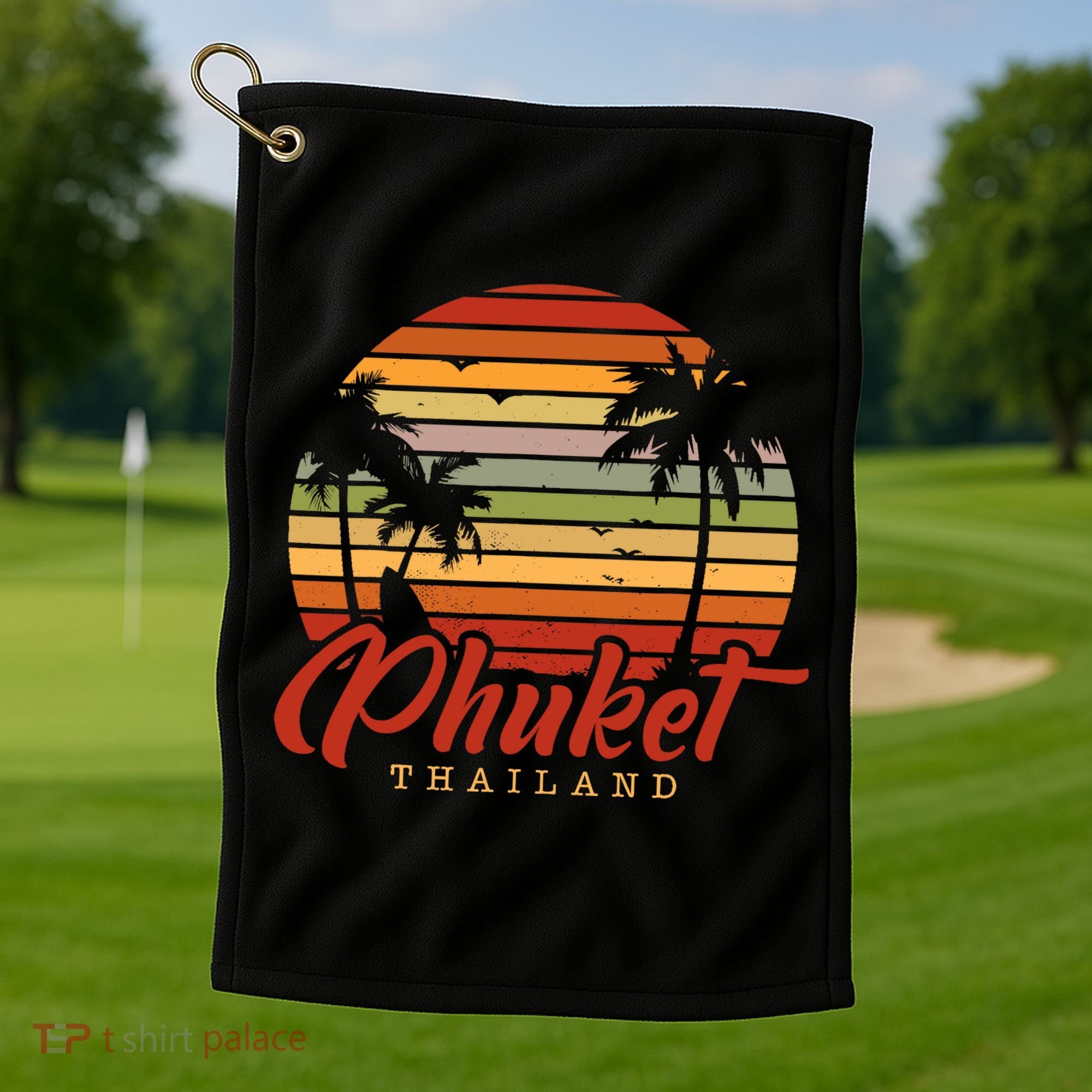 Phuket Thailand Golf Towel