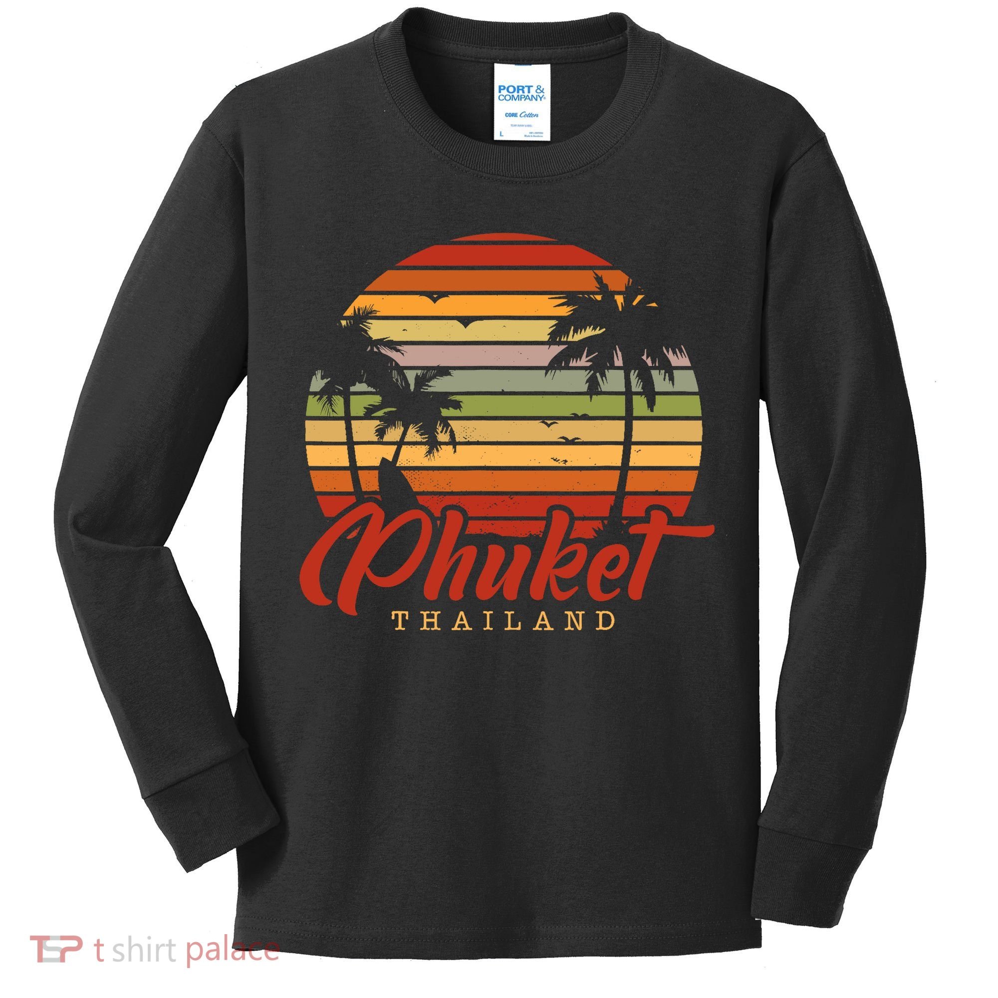 Phuket Thailand Kids Long Sleeve Shirt