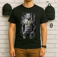 Pro Trump Patriotic Gangster T Anti Liberal Republican Gift Black Cotton Crew Ne T-Shirt thumb 6