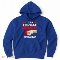 Punch Throat Punch It's A Throat Punch Kinda Day Funny Gift Hoodie thumb 0