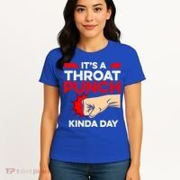 Punch Throat Punch It's A Throat Punch Kinda Day Funny Gift Women's T-Shirt thumb 4