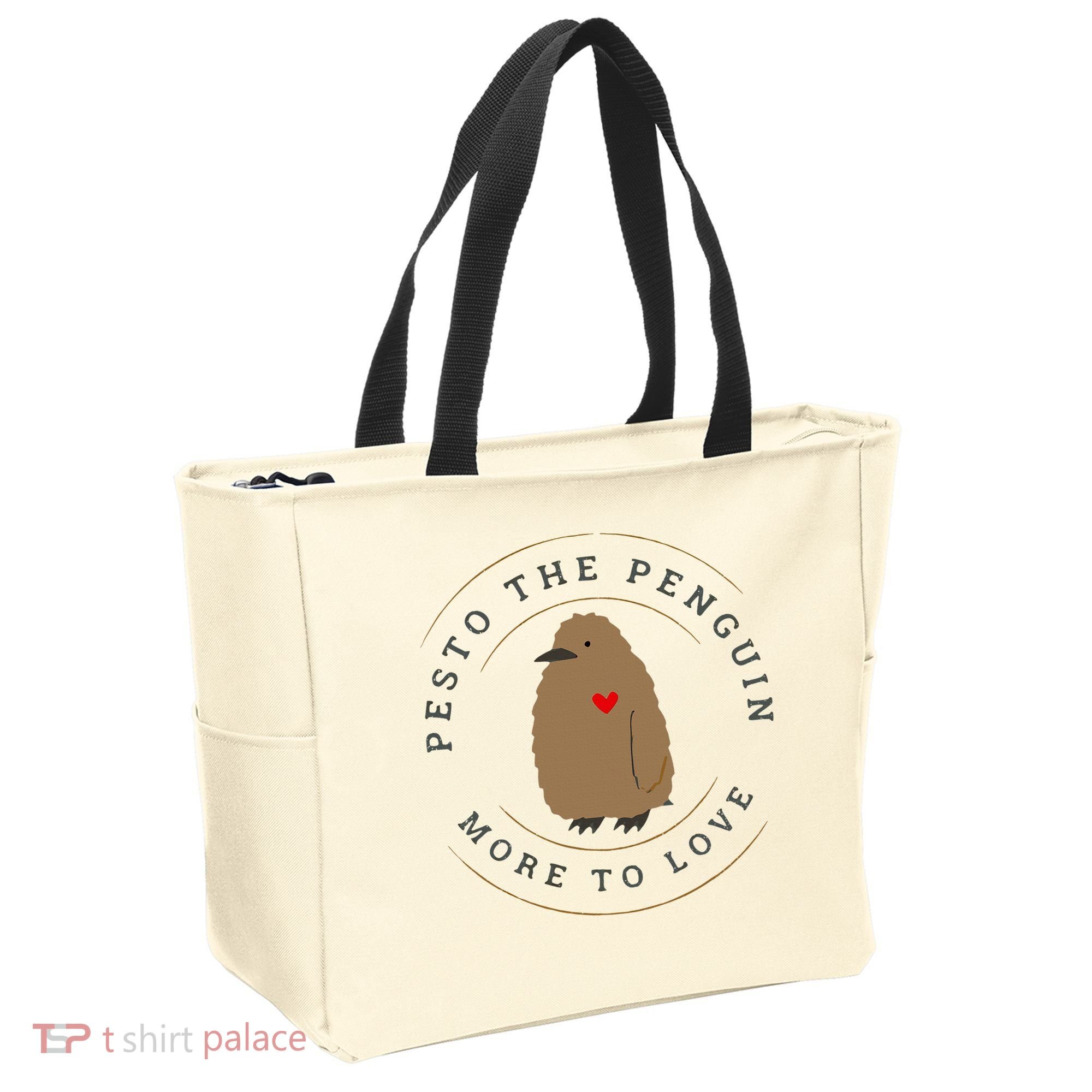 Pesto The Penguin More To Love Tote Bag