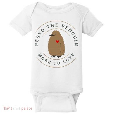 Pesto The Penguin More To Love Baby Bodysuit
