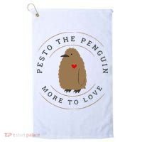 Pesto The Penguin More To Love Golf Towel thumb 0