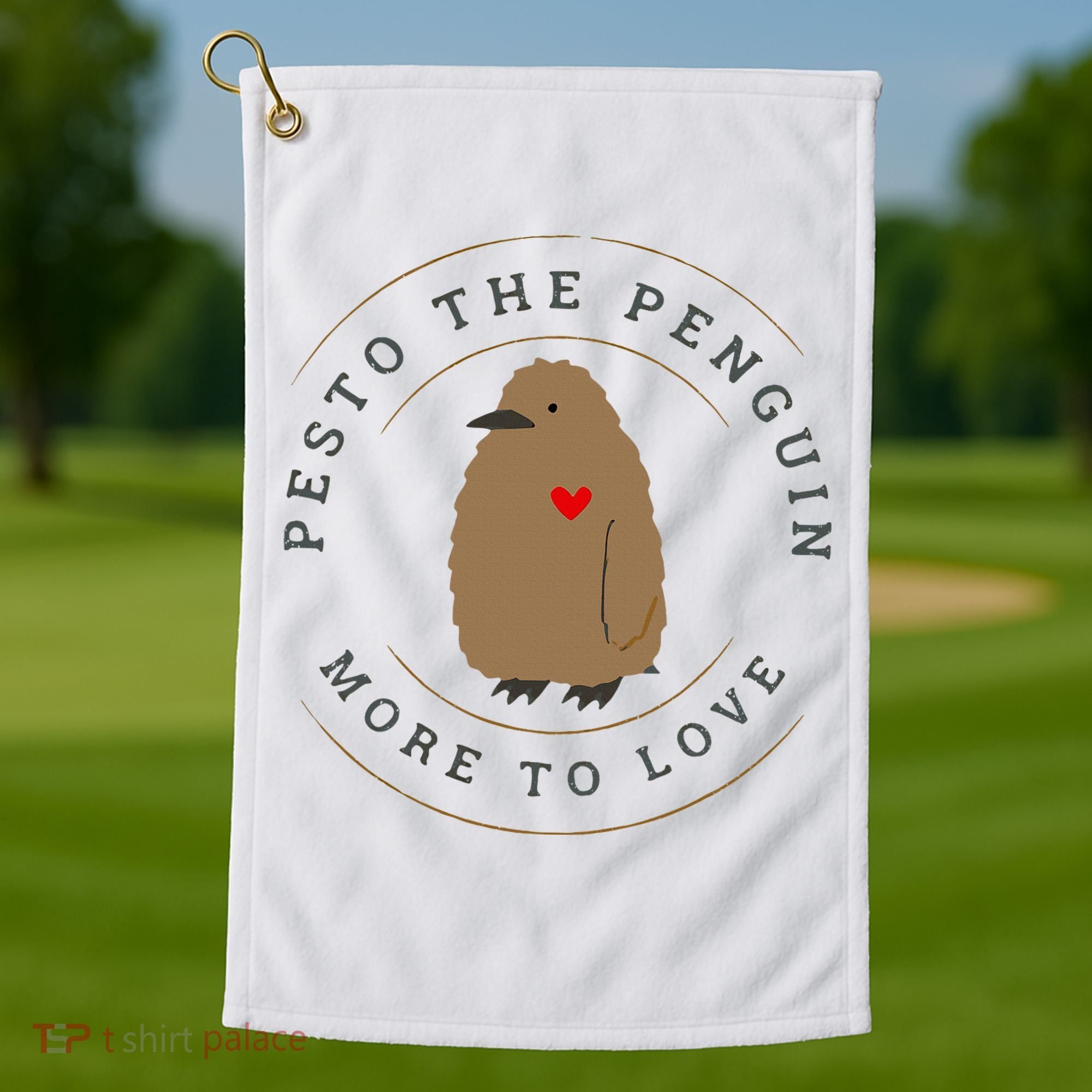 Pesto The Penguin More To Love Golf Towel