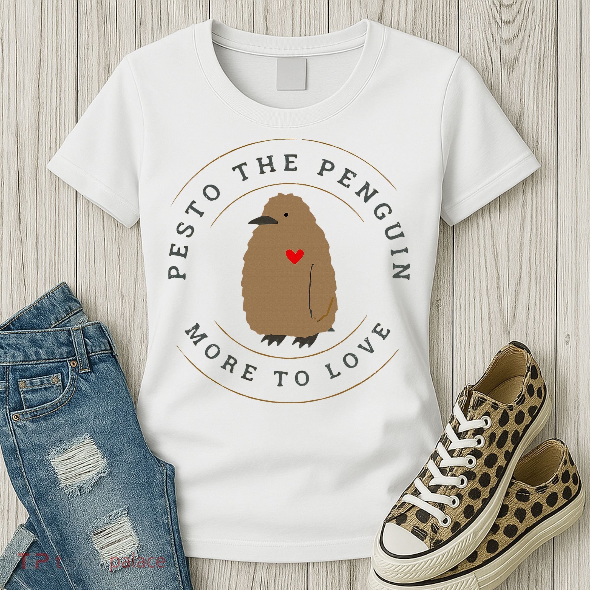 Pesto The Penguin More To Love Women's T-Shirt