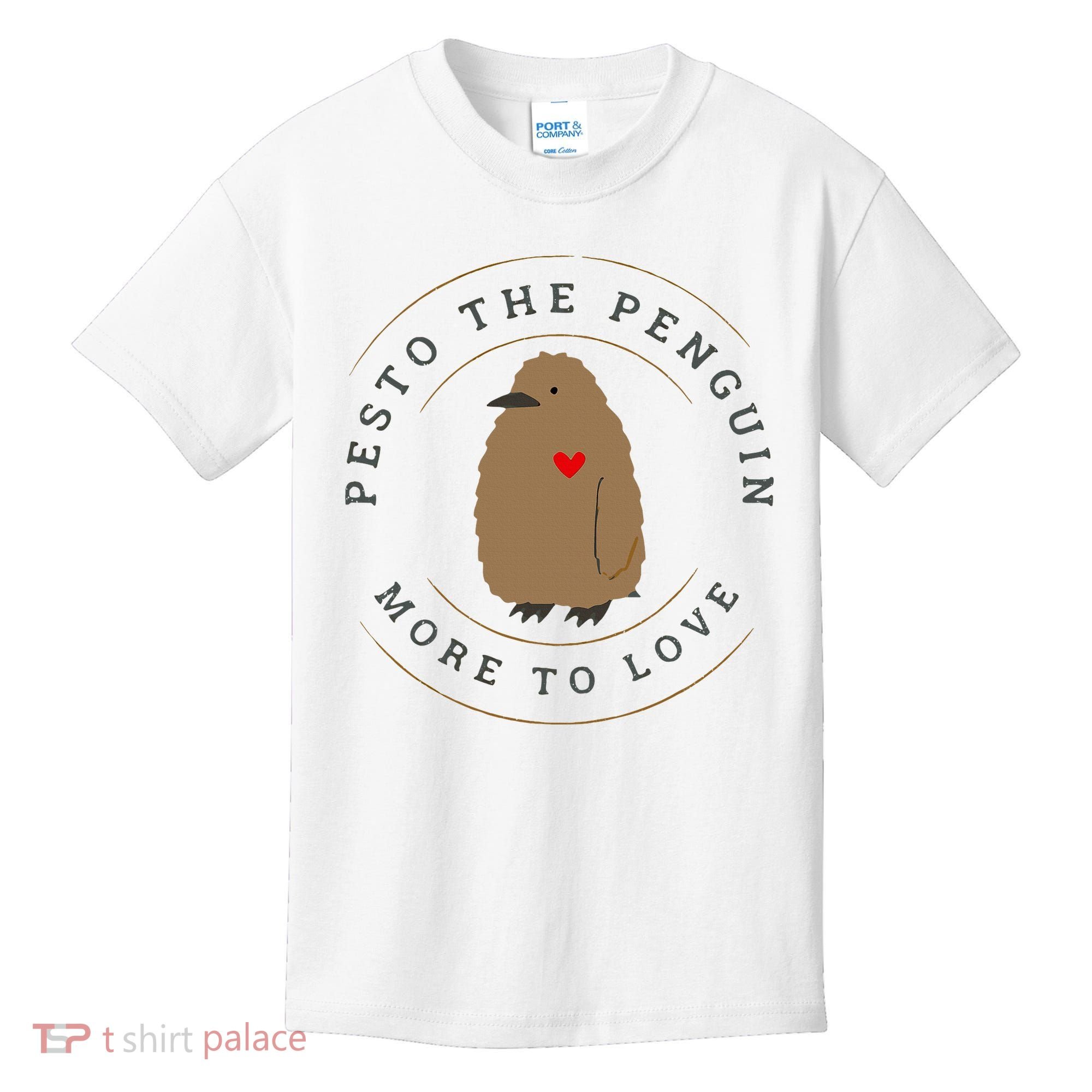 Pesto The Penguin More To Love Kids T-Shirt
