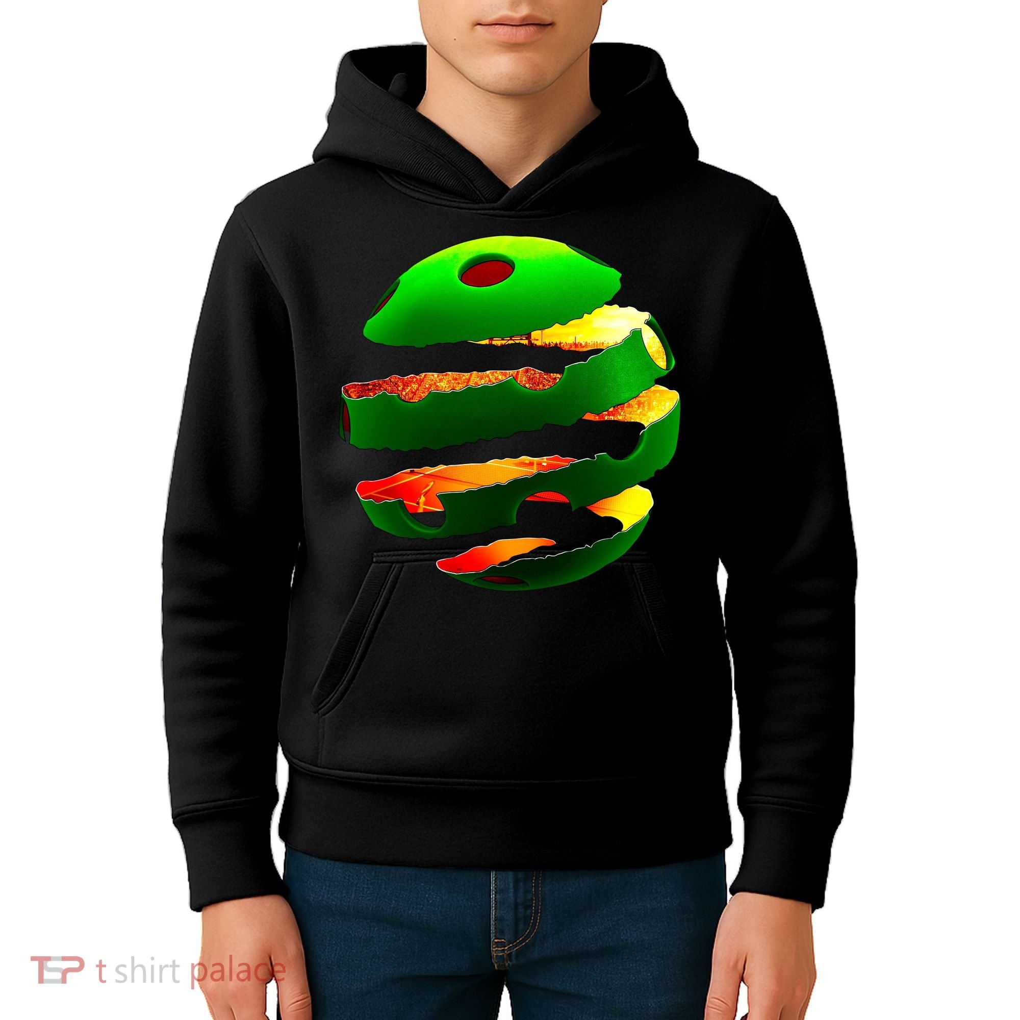Pickleball Tear Kids Hoodie