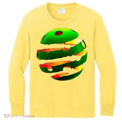 Pickleball Tear Kids Long Sleeve Shirt