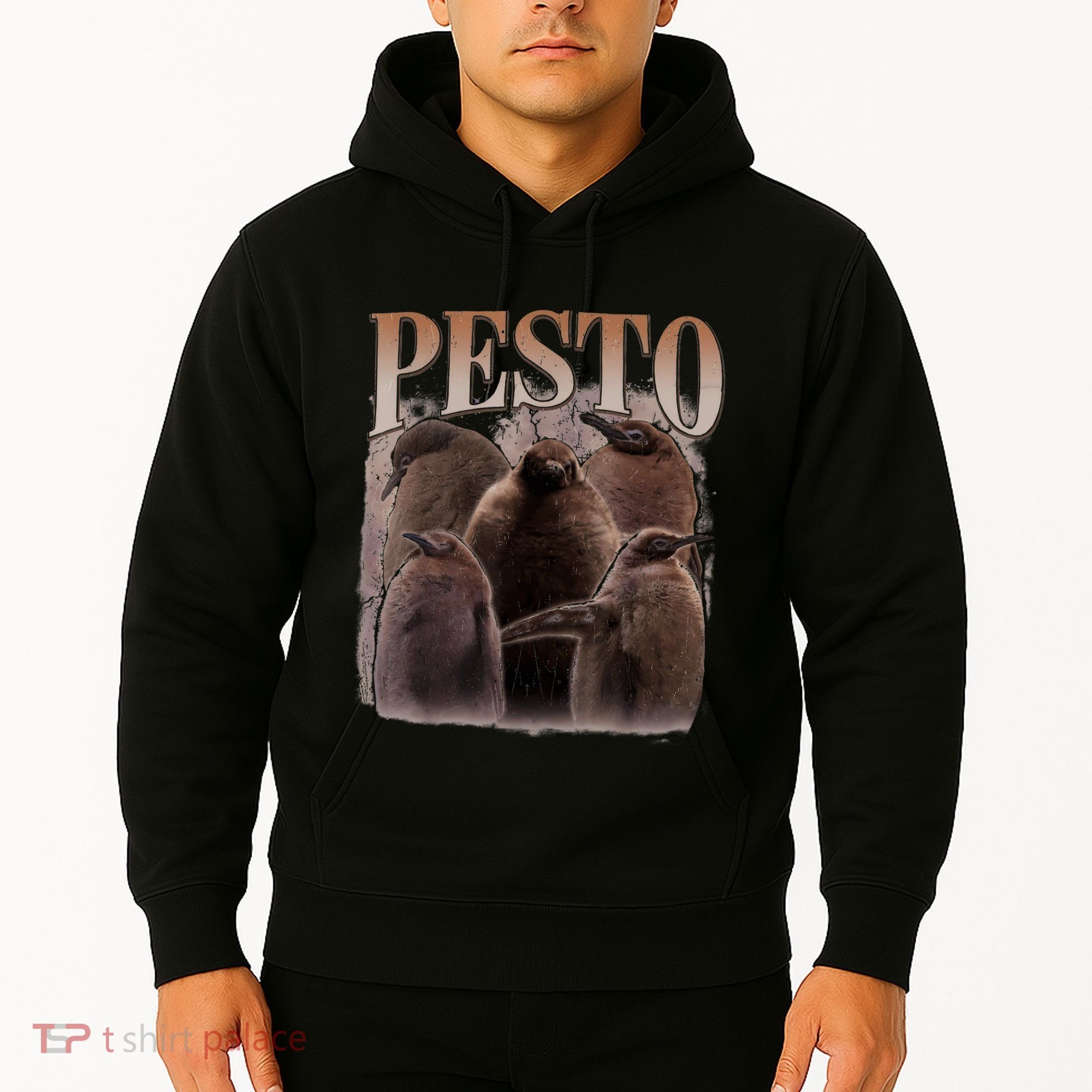 Pesto The Penguin More To Love Absolute Unit Viral Meme Hoodie