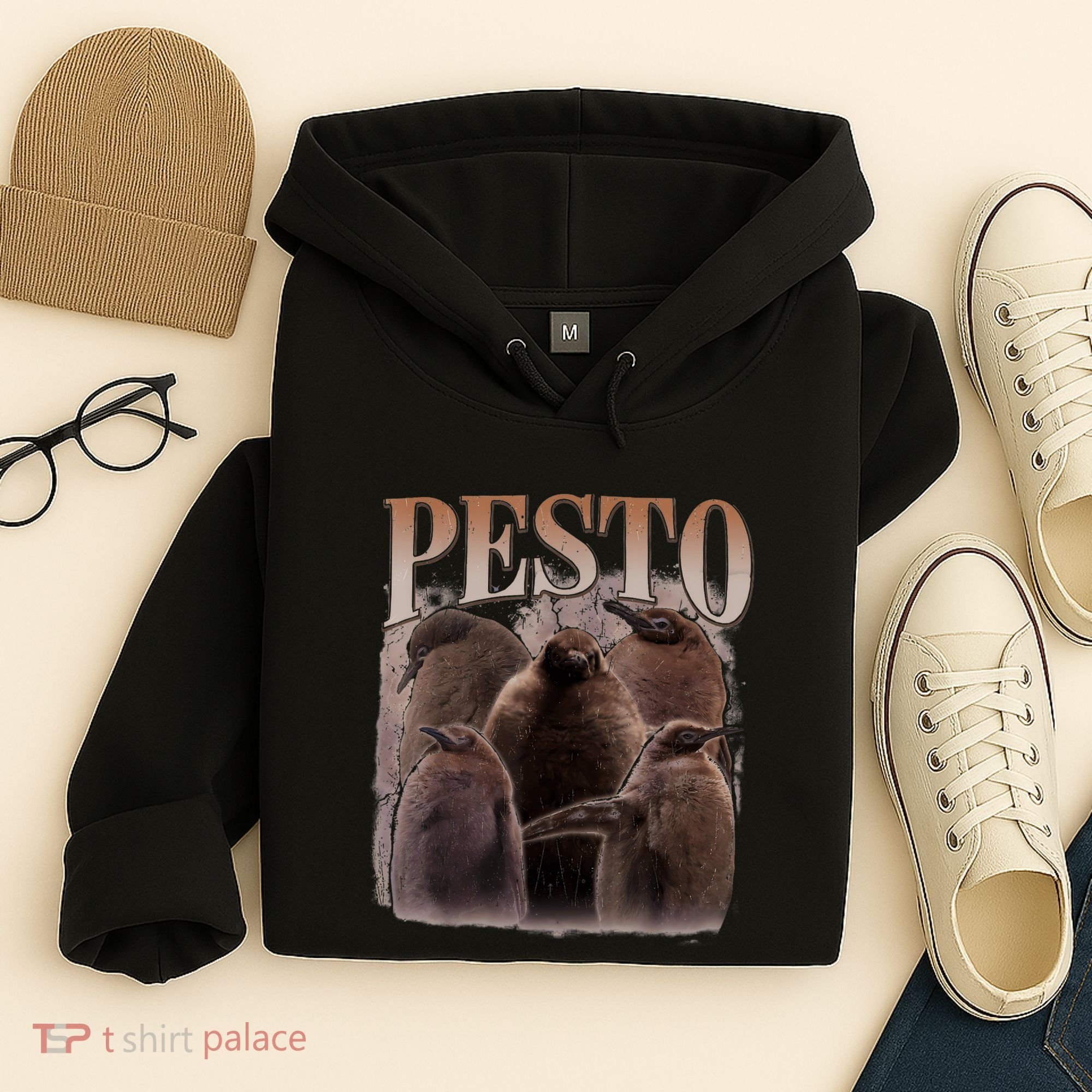 Pesto The Penguin More To Love Absolute Unit Viral Meme Hoodie