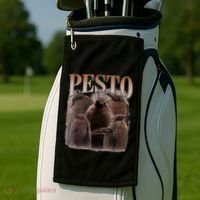 Pesto The Penguin More To Love Absolute Unit Viral Meme Golf Towel thumb 2