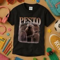 Pesto The Penguin More To Love Absolute Unit Viral Meme Kids T-Shirt thumb 3
