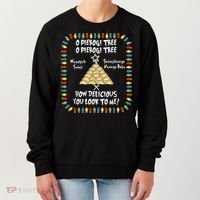 Pierogi Tree Polish Christmas Women's Sweatshirt thumb 0
