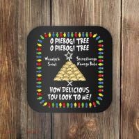 Pierogi Tree Polish Christmas Coaster thumb 0