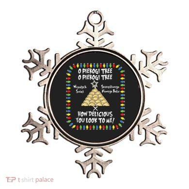 Pierogi Tree Polish Christmas Ornament