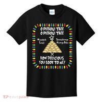 Pierogi Tree Polish Christmas Kids T-Shirt thumb 0