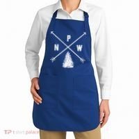 Pine Tree Pacific Northwest Pnw Arrows Fun Gift Apron thumb 2