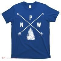 Pine Tree Pacific Northwest Pnw Arrows Fun Gift T-Shirt thumb 0