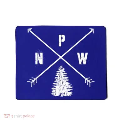 Pine Tree Pacific Northwest Pnw Arrows Fun Gift Mousepad