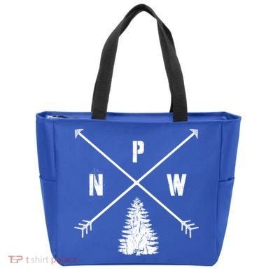 Pine Tree Pacific Northwest Pnw Arrows Fun Gift Tote Bag