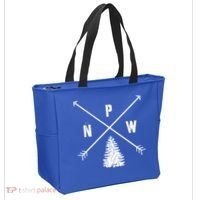 Pine Tree Pacific Northwest Pnw Arrows Fun Gift Tote Bag thumb 2