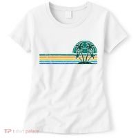 Palm Trees Retro Beach Summer Women's T-Shirt thumb 0