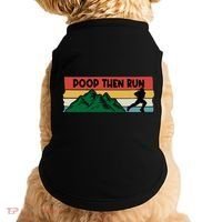 Poop Then Run Running Jogging Endurance Training Athlete Gift Doggie Tank thumb 0