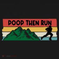 Poop Then Run Running Jogging Endurance Training Athlete Gift Pajama Set thumb 2