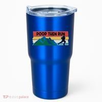 Poop Then Run Running Jogging Endurance Training Athlete Gift Tumbler thumb 0