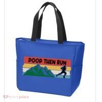 Poop Then Run Running Jogging Endurance Training Athlete Gift Tote Bag thumb 3
