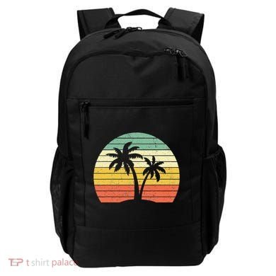 Palm Tree Retro Tropical Beach Backpack