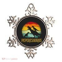Peperesaurus T Rex Dinosaur Pepere Saurus Family Fathers Day Ornament thumb 0