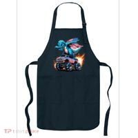 Patriotic T Rex Dabbing Monster Truck Apron thumb 0